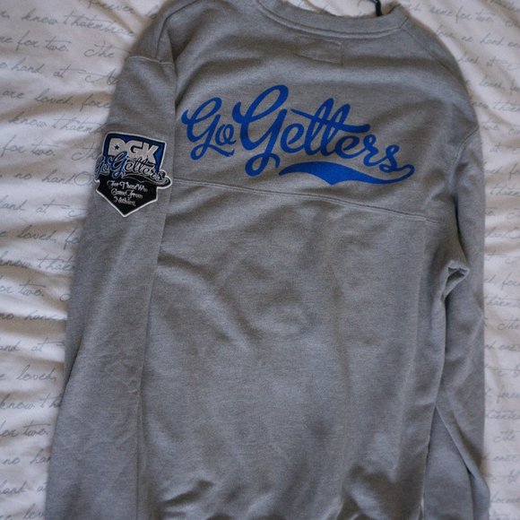 DGK Grey Go Getter Crew Neck - Picture 1 of 4